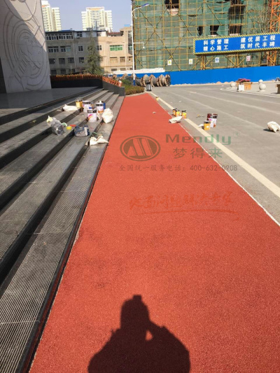 航天五一〇所 甘谷彩色路面